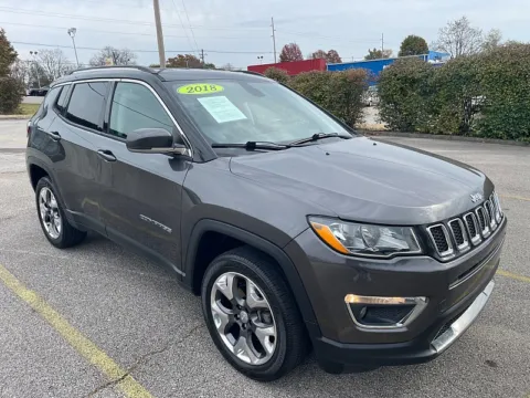 Gray 2018 Jeep Compass 4d SUV 4WD Limited for sale in Frankfort, KY
