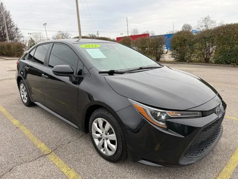 Black 2022 Toyota Corolla LE CVT for sale in Frankfort, KY