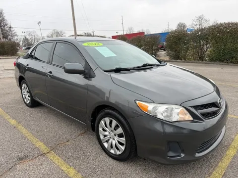 Gray 2012 Toyota Corolla 4d Sedan LE for sale in Frankfort, KY