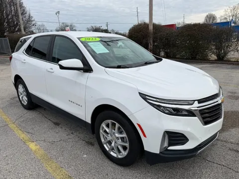 White 2022 Chevrolet Equinox FWD 4dr LT w/2FL for sale in Frankfort, KY