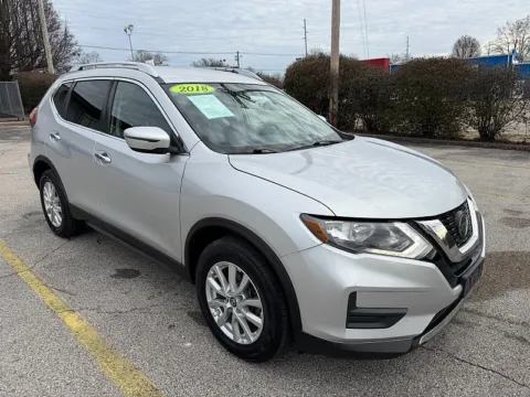 Silver 2018 Nissan Rogue 4d SUV AWD SV for sale in Frankfort, KY