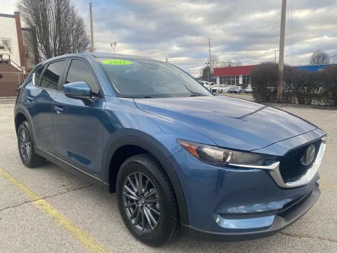 Blue 2021 Mazda CX-5 Touring FWD for sale in Frankfort, KY