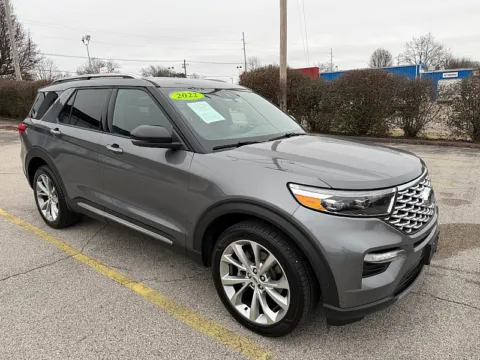 Gray 2022 Ford Explorer Platinum 4WD for sale in Frankfort, KY