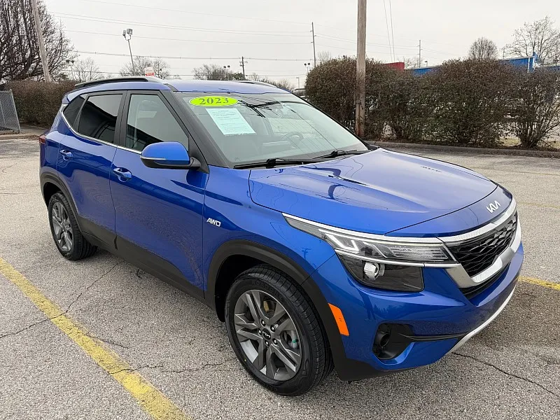 Blue 2023 Kia Seltos S IVT AWD for sale in Frankfort, KY
