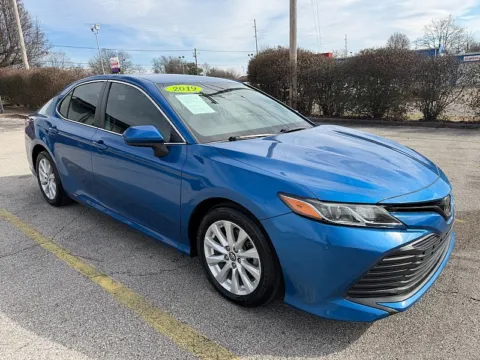 Blue 2019 Toyota Camry 4d Sedan LE for sale in Frankfort, KY