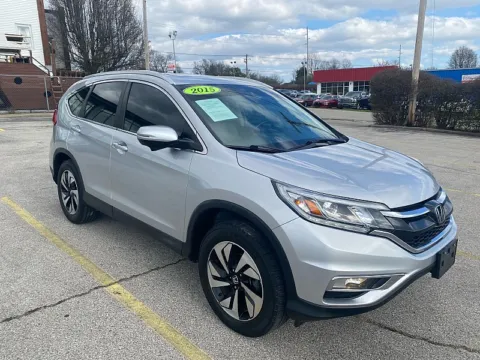Silver 2015 Honda CR-V 4d SUV AWD Touring for sale in Frankfort, KY