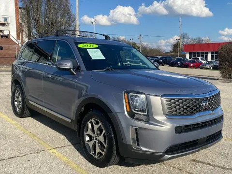 Blue 2021 Kia Telluride EX FWD for sale in Frankfort, KY