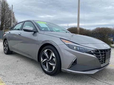 Gray 2021 Hyundai Elantra Limited IVT *Ltd Avail* for sale in Frankfort, KY