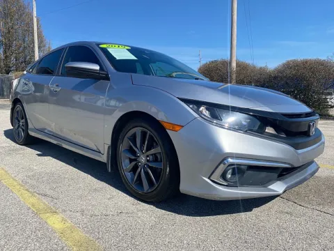 Silver 2019 Honda Civic Sedan 4d EX for sale in Frankfort, KY