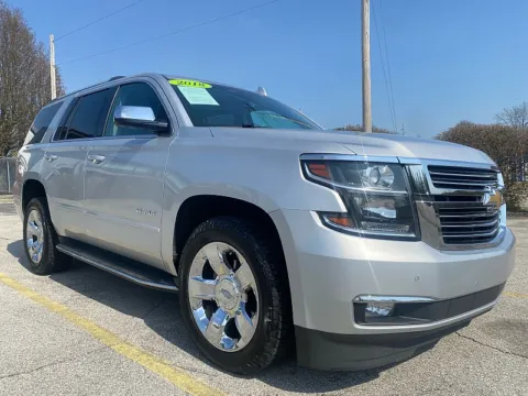 Silver 2018 Chevrolet Tahoe 4d SUV 4WD Premier for sale in Frankfort, KY