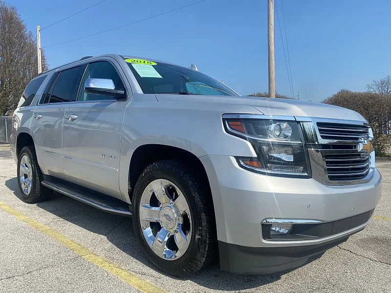 Silver 2018 Chevrolet Tahoe 4d SUV 4WD Premier for sale in Frankfort, KY