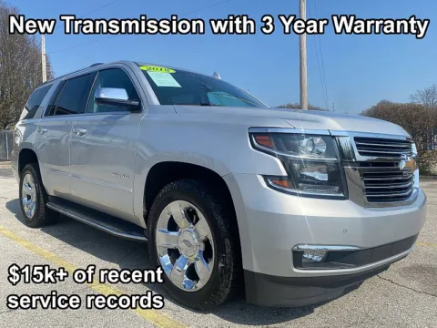 Silver 2018 Chevrolet Tahoe 4d SUV 4WD Premier for sale in Frankfort, KY
