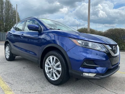 Blue 2022 Nissan Rogue Sport AWD SV for sale in Frankfort, KY