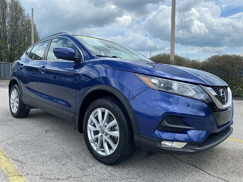 Blue 2022 Nissan Rogue Sport AWD SV for sale in Frankfort, KY