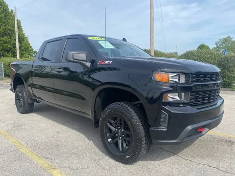 Blue 2019 Chevrolet Silverado 1500 Crew Cab Custom Trail Boss for sale in Frankfort, KY