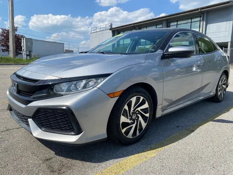 Another view of 2017 Honda Civic Hatchback 4d LX CVT for sale in Frankfort, KY at EZ Car Connection