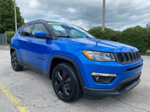 Blue 2021 Jeep Compass Latitude FWD for sale in Frankfort, KY