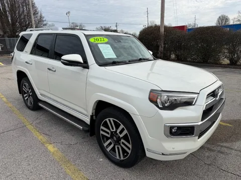 White 2022 Toyota 4Runner Limited 4WD for sale in Frankfort, KY