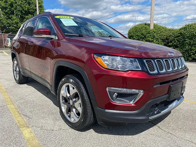 Red 2021 Jeep Compass Limited 4x4 for sale in Frankfort, KY