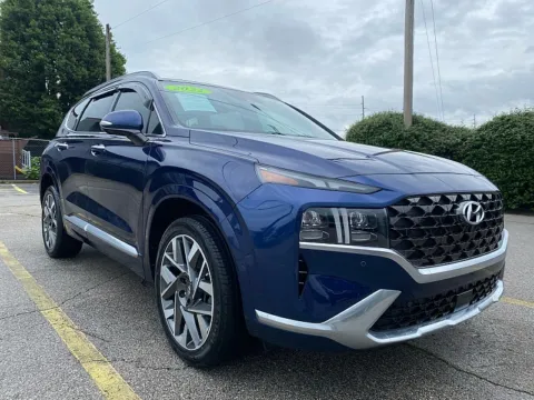 Blue 2022 Hyundai Santa Fe Calligraphy FWD for sale in Frankfort, KY