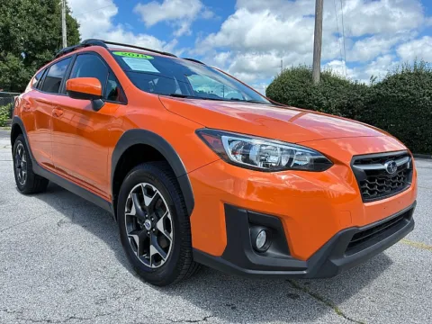 Orange 2018 Subaru Crosstrek 4d SUV 2.0i Premium CVT for sale in Frankfort, KY