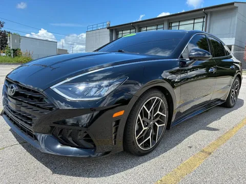 Another view of 2022 Hyundai Sonata N Line 2.5T for sale in Frankfort, KY at EZ Car Connection