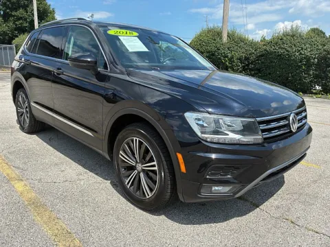 Black 2018 Volkswagen Tiguan 4d SUV SE for sale in Frankfort, KY