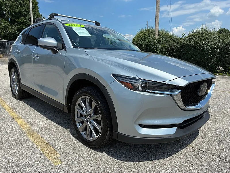 Silver 2021 Mazda CX-5 Grand Touring AWD for sale in Frankfort, KY