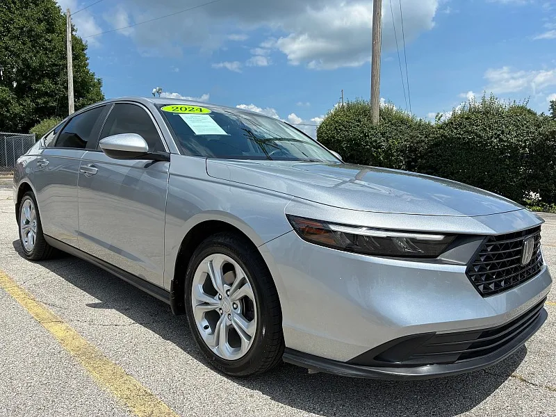 Silver 2024 Honda Accord Sedan LX CVT for sale in Frankfort, KY