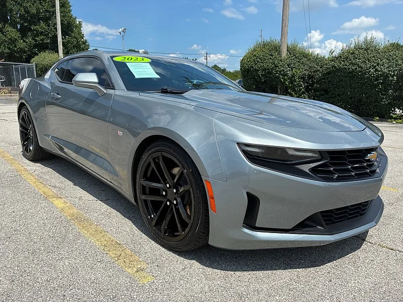 Silver 2023 Chevrolet Camaro 2dr Cpe 1LS for sale in Frankfort, KY