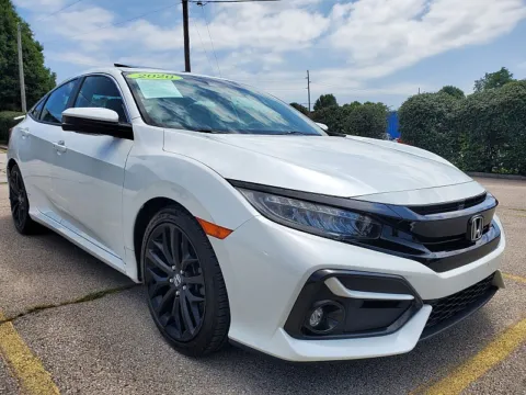 White 2020 Honda Civic Sedan 4d Si for sale in Frankfort, KY
