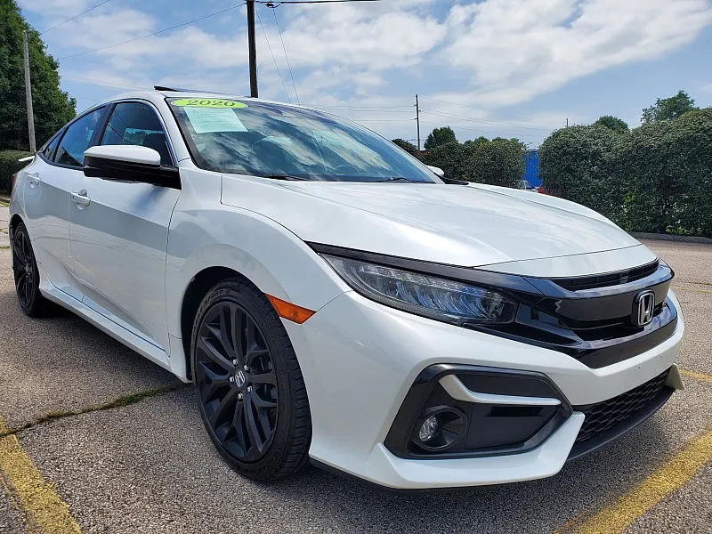White 2020 Honda Civic Sedan 4d Si for sale in Frankfort, KY
