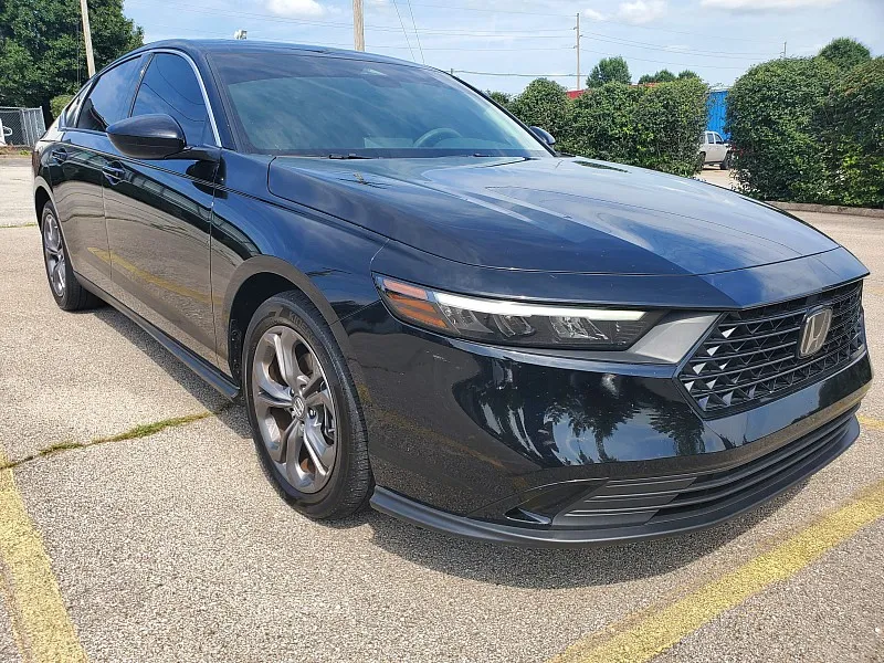 Black 2024 Honda Accord Sedan EX CVT for sale in Frankfort, KY
