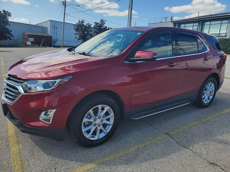 Red 2019 Chevrolet Equinox 4d SUV FWD LT w/1LT for sale in Frankfort, KY