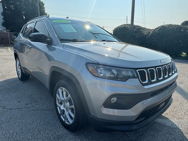 Gray 2023 Jeep Compass Latitude Lux 4x4 for sale in Frankfort, KY