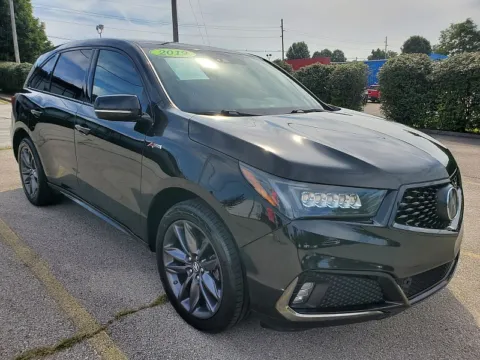 Black 2019 Acura MDX 4d SUV AWD Tech w/A-Spec for sale in Frankfort, KY