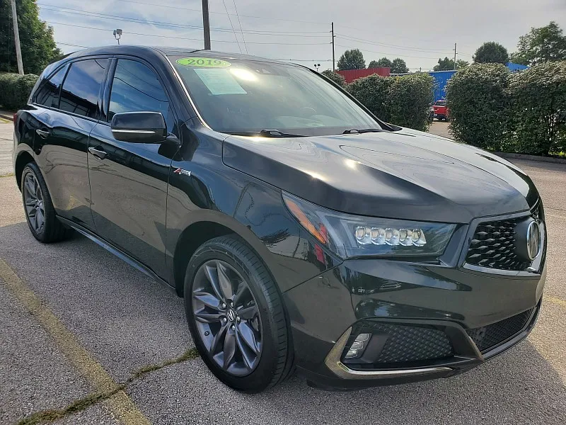 Black 2019 Acura MDX 4d SUV AWD Tech w/A-Spec for sale in Frankfort, KY