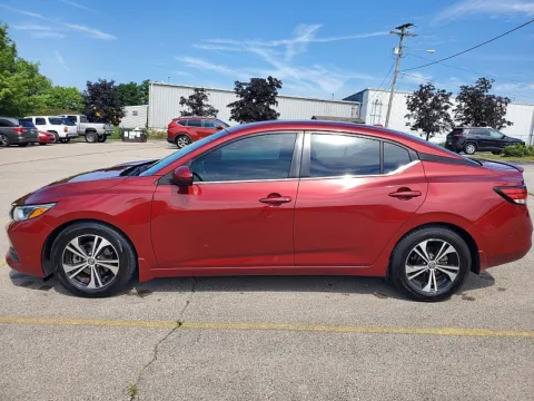 Photos of 2021 Nissan Sentra SV CVT for sale in Frankfort, KY at EZ Car Connection
