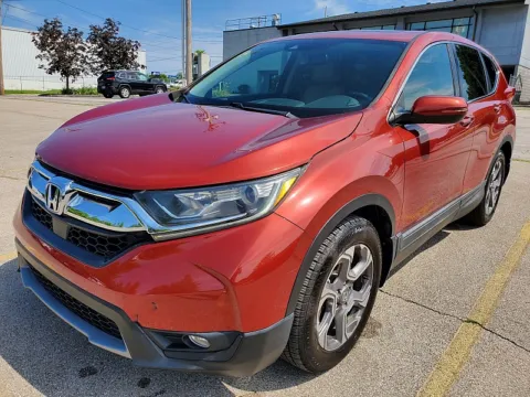 Red 2017 Honda CR-V 4d SUV FWD EX-L for sale in Frankfort, KY