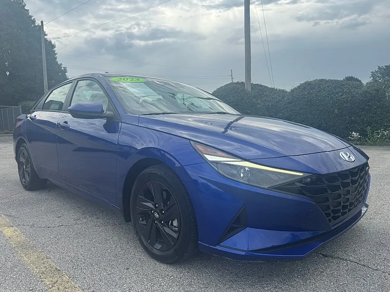 Blue 2023 Hyundai Elantra SEL IVT for sale in Frankfort, KY