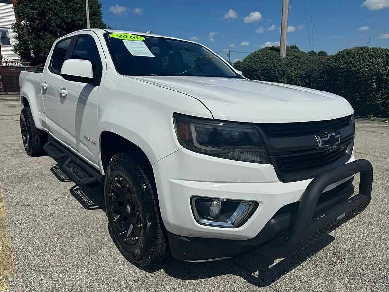 White 2016 Chevrolet Colorado Crew Cab Z71 for sale in Frankfort, KY