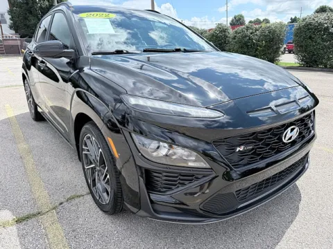 Black 2022 Hyundai Kona N Line DCT FWD for sale in Frankfort, KY