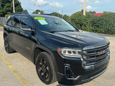 Black 2023 GMC Acadia AWD 4dr AT4 for sale in Frankfort, KY