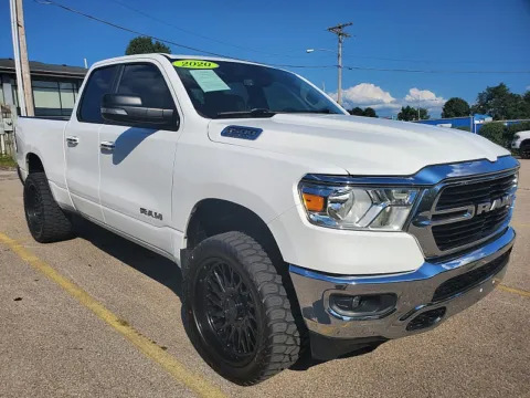 White 2020 Ram 1500 Quad Cab Big Horn for sale in Frankfort, KY