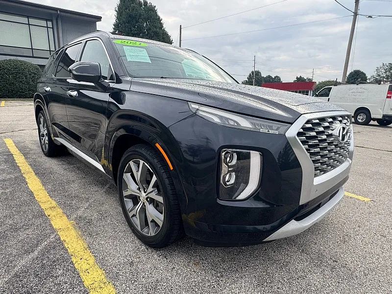 Blue 2021 Hyundai Palisade Limited FWD for sale in Frankfort, KY