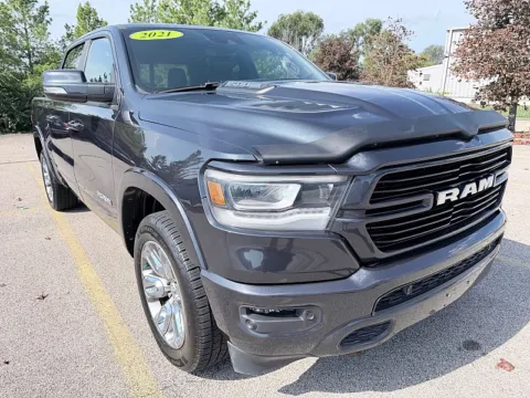 Gray 2021 Ram 1500 Laramie Crew Cab 5'7" Box for sale in Frankfort, KY