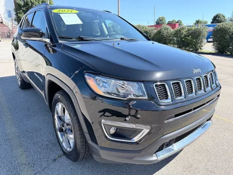 Black 2021 Jeep Compass Limited 4x4 for sale in Frankfort, KY