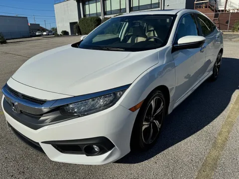 White 2016 Honda Civic Sedan 4d Touring for sale in Frankfort, KY
