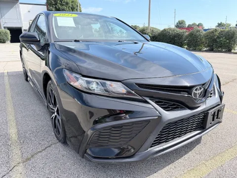 Black 2021 Toyota Camry SE Auto for sale in Frankfort, KY