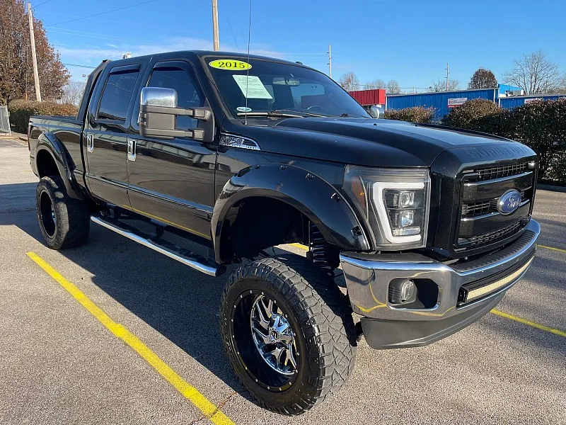 Black 2015 Ford Super Duty F-250 Crew Cab Lariat for sale in Frankfort, KY